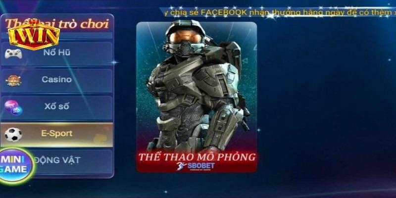 Giao diện thể thao cổng game thân thiện với tân thủ