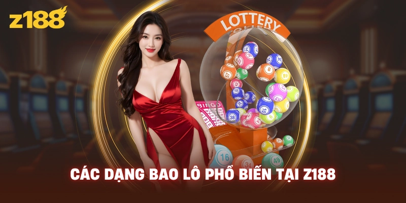 Bao Lô Z188 Hiệu Quả – Cách Tiếp Cận Dữ Liệu Và Duy Trì Ổn Định 3 Các dạng bao lô phổ biến tại Z188